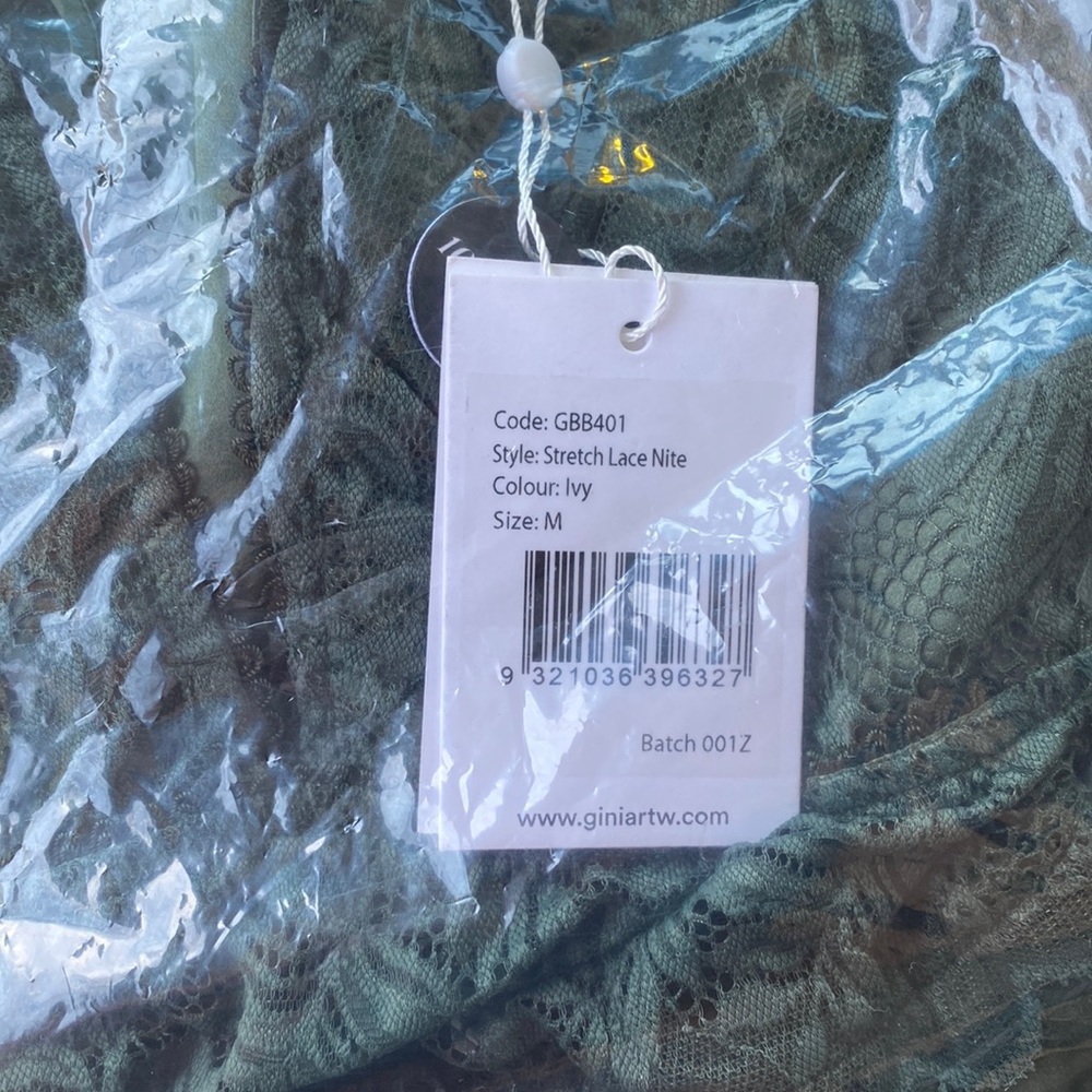 Ginia stretch lace nite ivy color new for sale